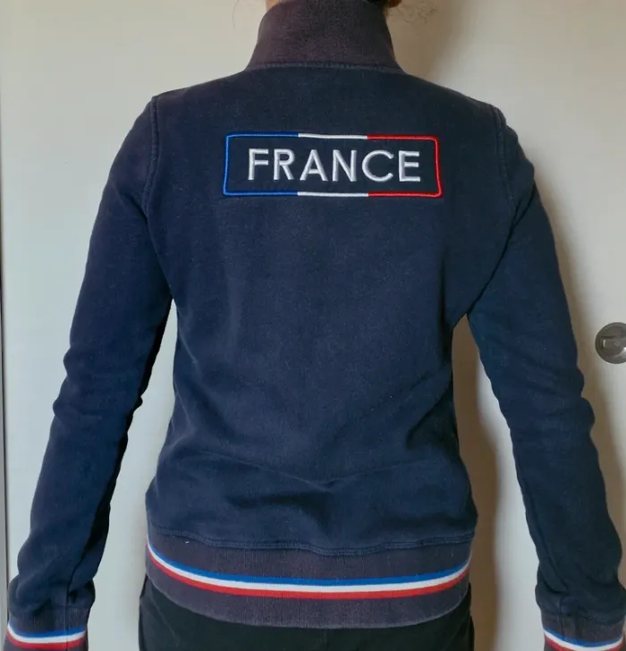 Vestes harcour bleu marine France taille s - photo numéro 4