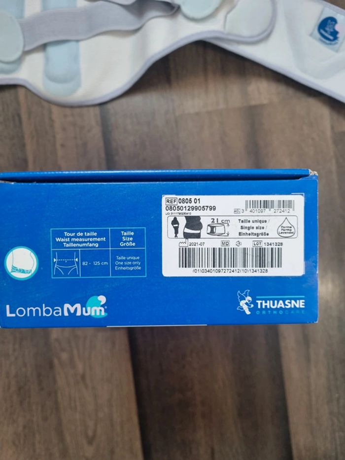 Ceinture de soutien lombaire de maternité. LumboMum. TBE. - photo numéro 9
