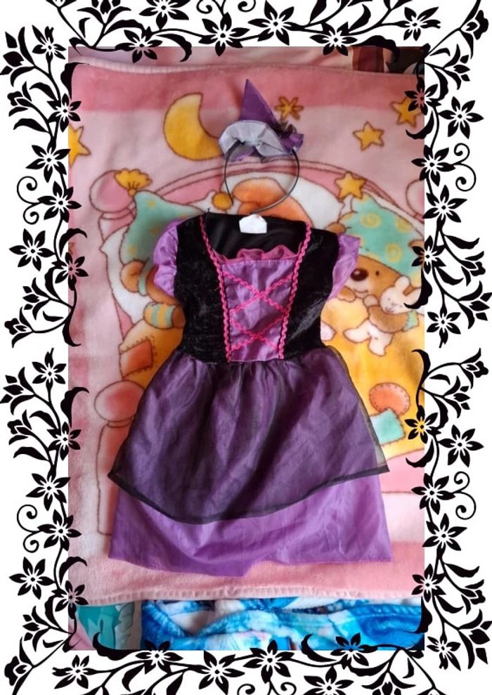 Robe de sorcière 12/24 mois