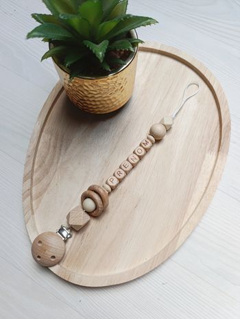 Attache tétine personnalisée