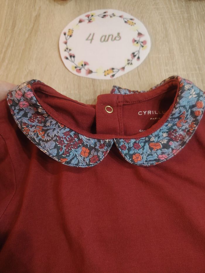 Ensemble chic fille 4 ans Cyrillus, petit bateau tbe - photo numéro 8
