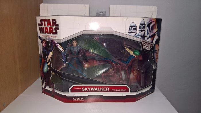 Figurine star wars anakin skywalker and can cell