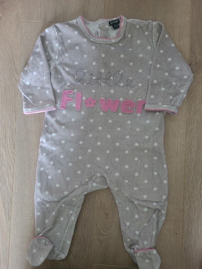 Pyjama velours 9 mois
