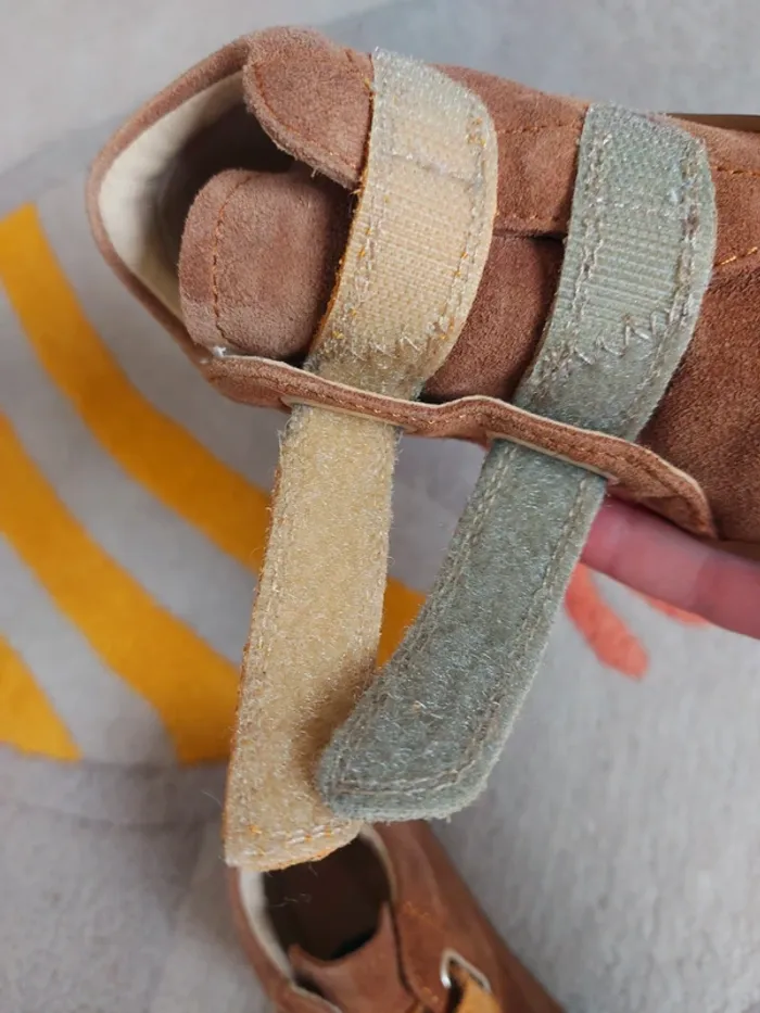 Chaussures Naturino Cocoon VL scratchs daim marron 23 - photo numéro 6