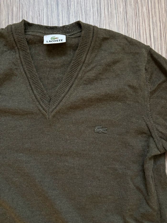 Pull Lacoste en laine - photo numéro 3
