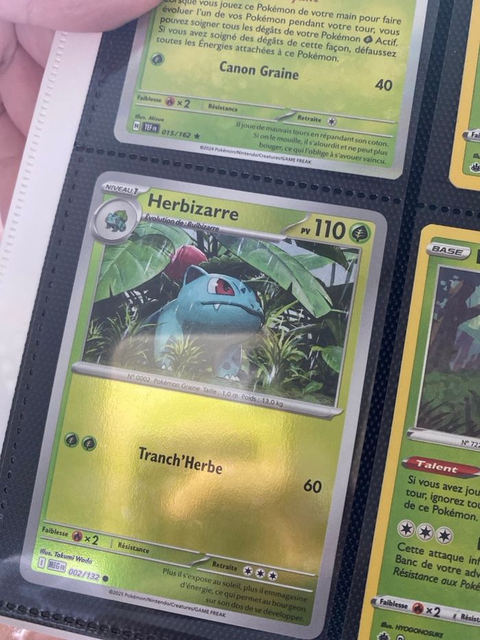 Carte Pokémon holographique neuf