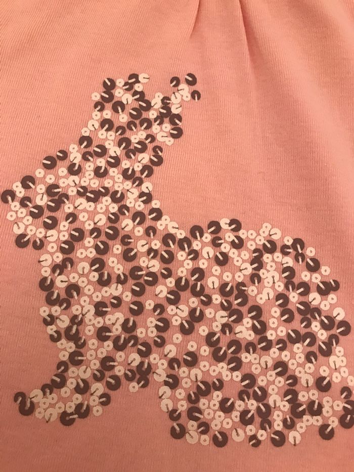 T-shirts col roulé Saumon 6 Ans - photo numéro 2