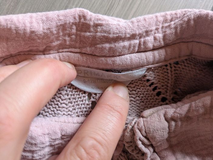 Veste cardigan rose Primark 9-12 mois - photo numéro 2