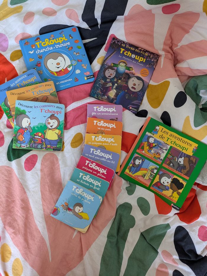 Lot de livres T'choupi