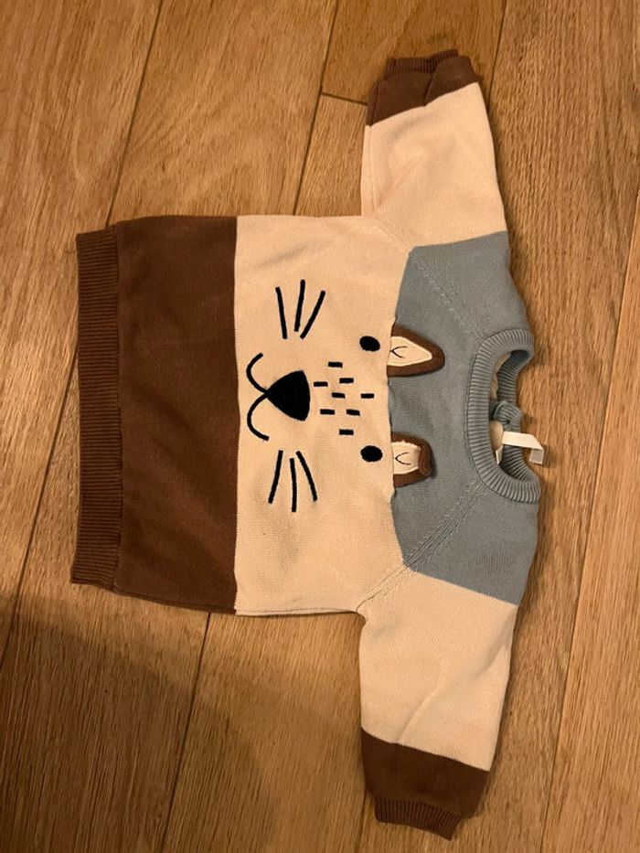 Pull en tricot orchestra neuf sans étiquette 3 mois garçon