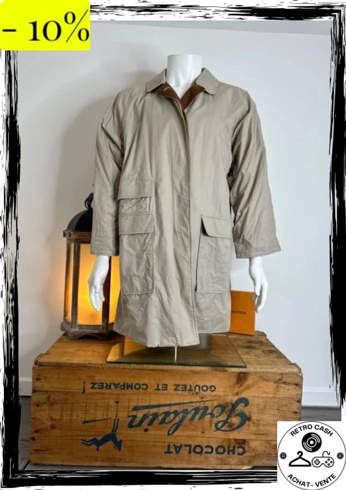 Trench Burberrys’ en super état Taille 12 UK Coat Vintage - photo numéro 2