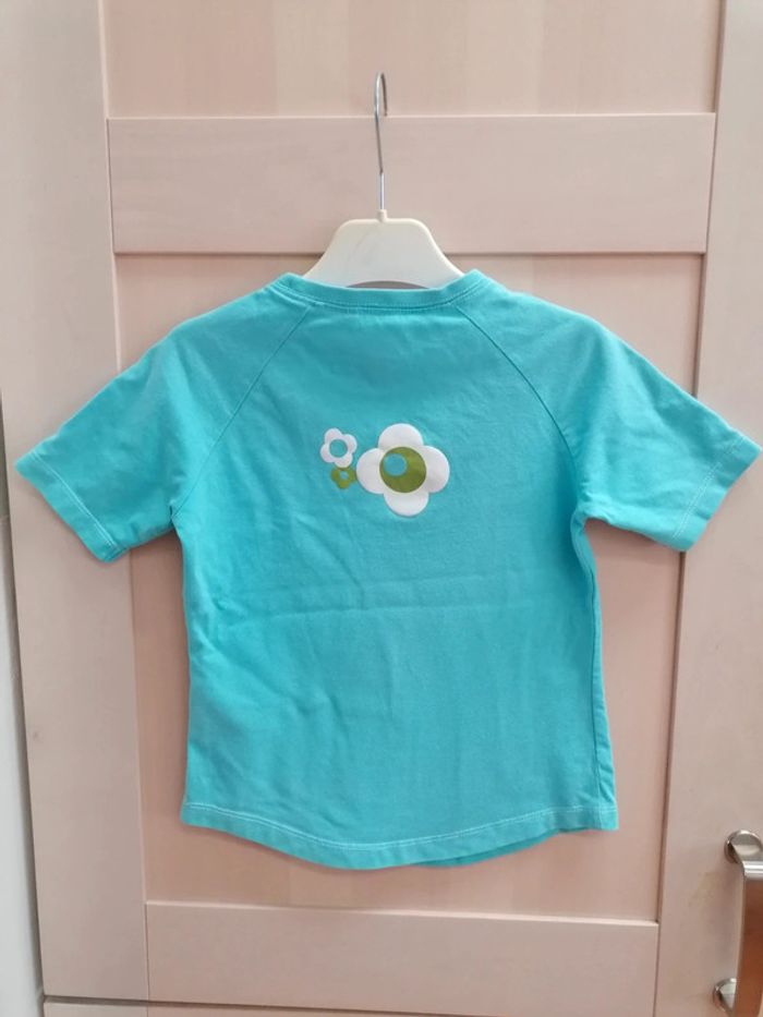 Tee-shirt bleu Quechua 8ans 122.133cm - photo numéro 2