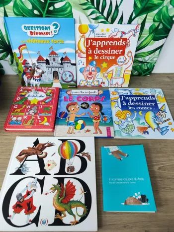Lot de 7 livres enfants très bon état