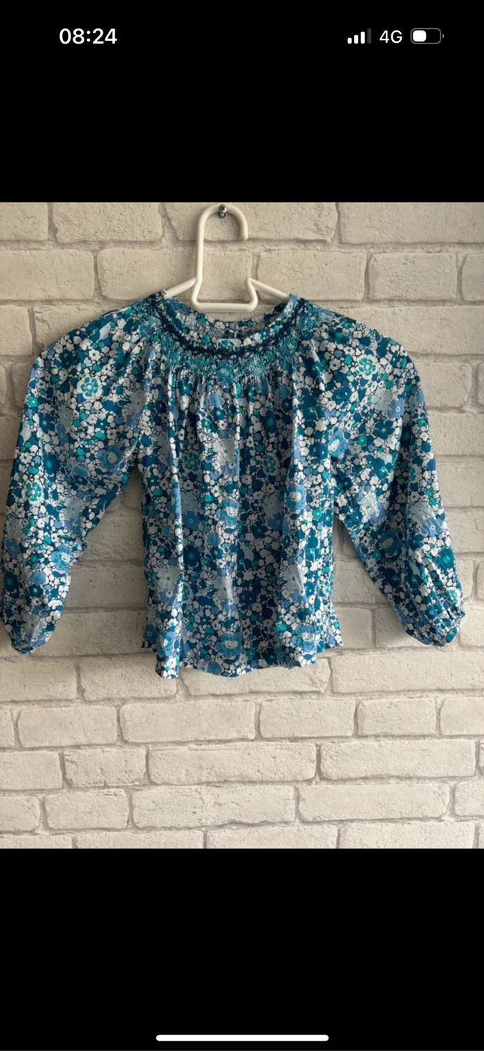 Blouse liberty jacadi taille 6 ans