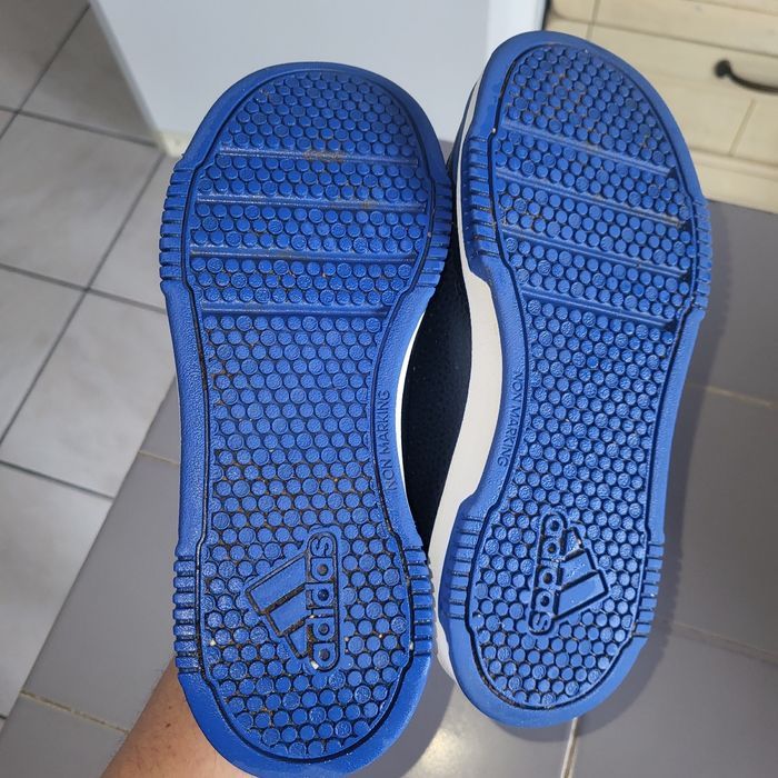 Baskets adidas tensaur bleu noir - photo numéro 4