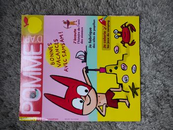 Magazine Pomme d'api Bonnes vacances avec Samsam!