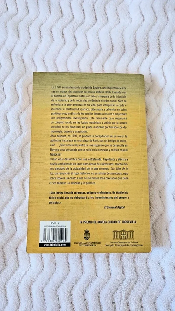 Bestseller book Los hijos de la luz of césar vidal - photo numéro 3