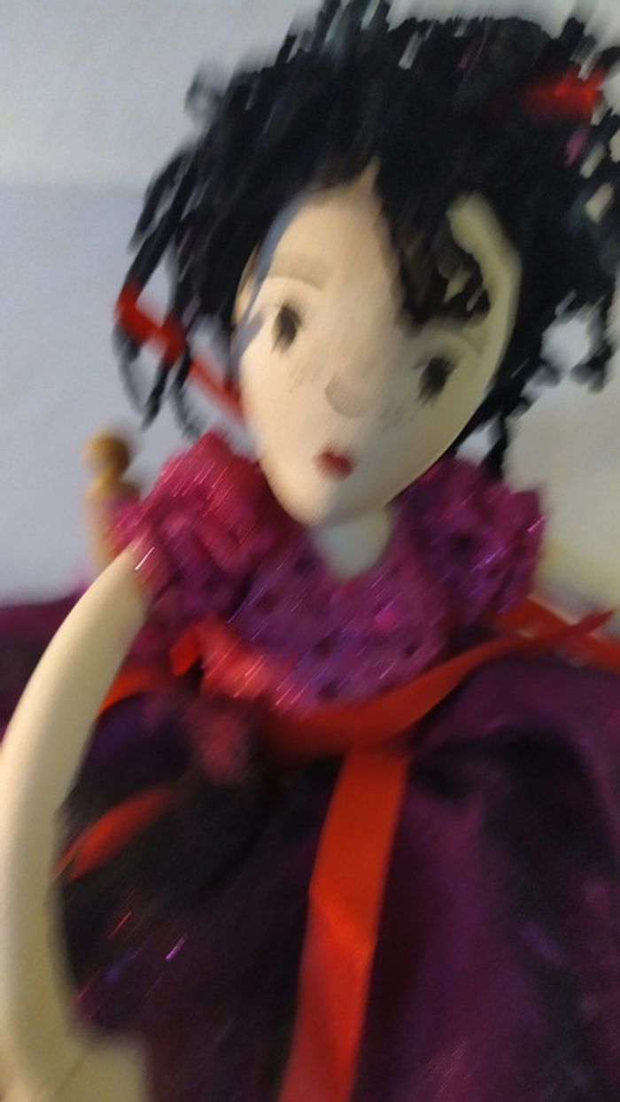 poupée de chiffon '' Scarlett ''  collection sephora noel - photo numéro 3