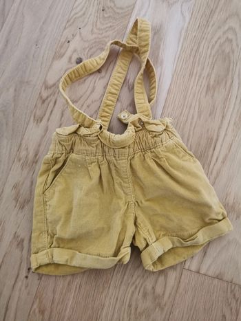 Short bretelle 9mois
