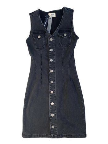 Robe en jeans noir T 32