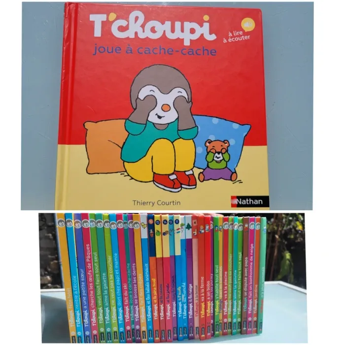Livre T'choupi : à lire et à écouter, tome 64 🫣 T'choupi joue à cache-cache 🫣