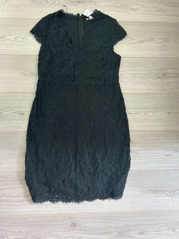 Robe noire dentelle