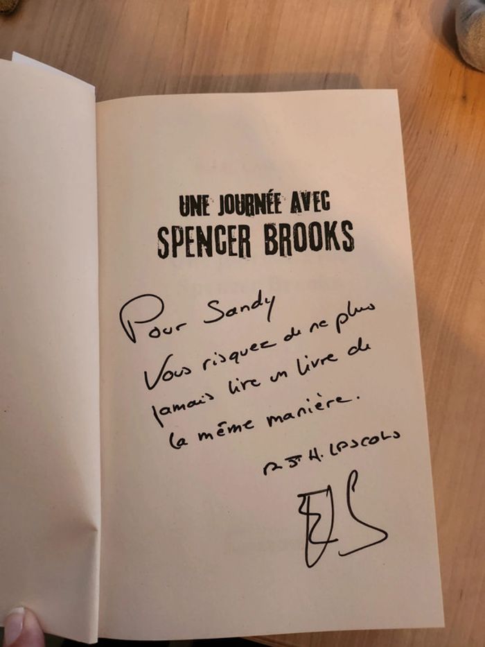 Livre une journée avec spencer brooks - photo numéro 3
