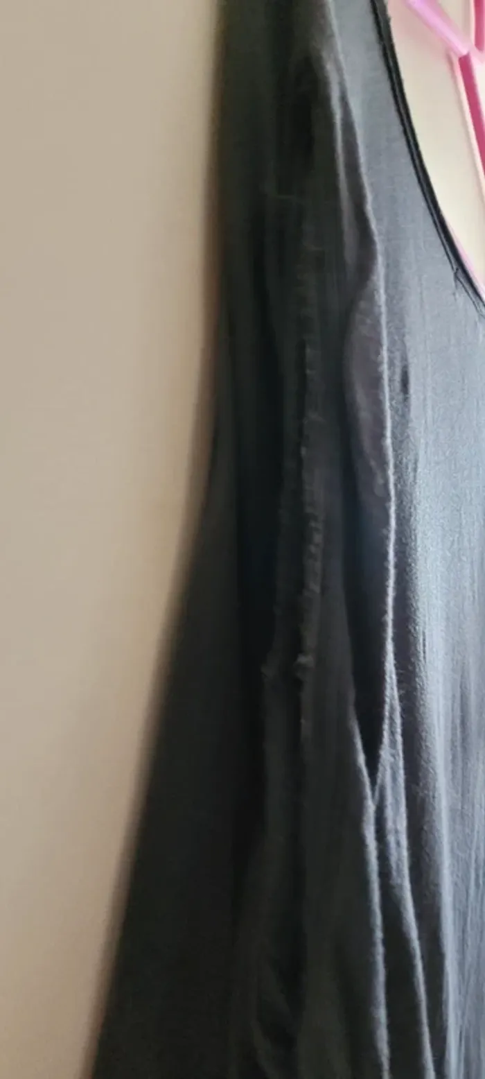 T shirt gris à manches chauve-souris - photo numéro 4