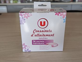 36 coussinets d'allaitement