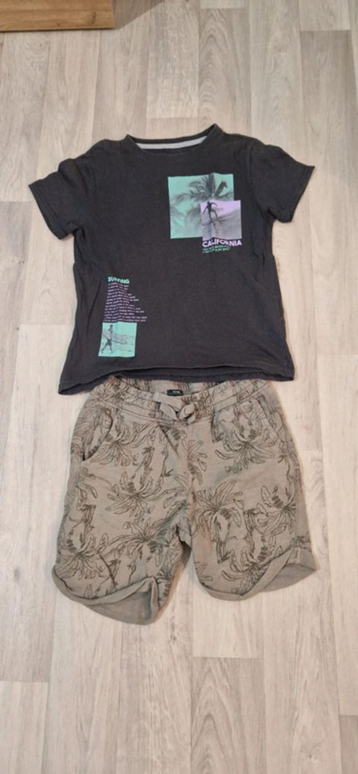 T-shirt et short Kiabi - 10 ans