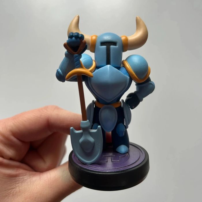 Figurine amiibo nintendo shovel knight - photo numéro 2