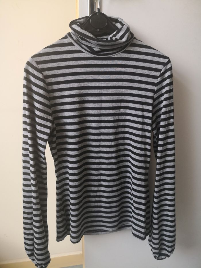 Sous pull rayé