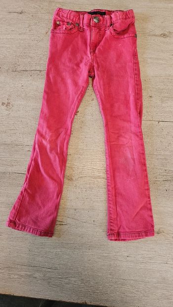 Jean s rose foncé, ajustable à la taille, slim fit, IKKS, 6 ans