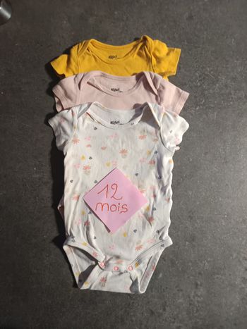 Lot bodies cocktail 12 mois