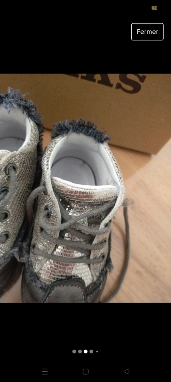 Chaussettes fille pointure 19 - photo numéro 3