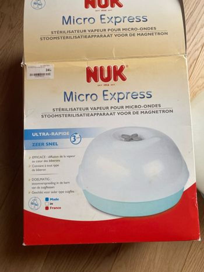 Stérilisateur vapeur nuk