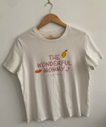Tee-shirt imprimé à message Mommy