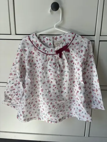 Blouse à fleurs