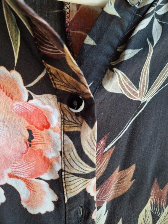 Chemise à motif fleuri - photo numéro 2