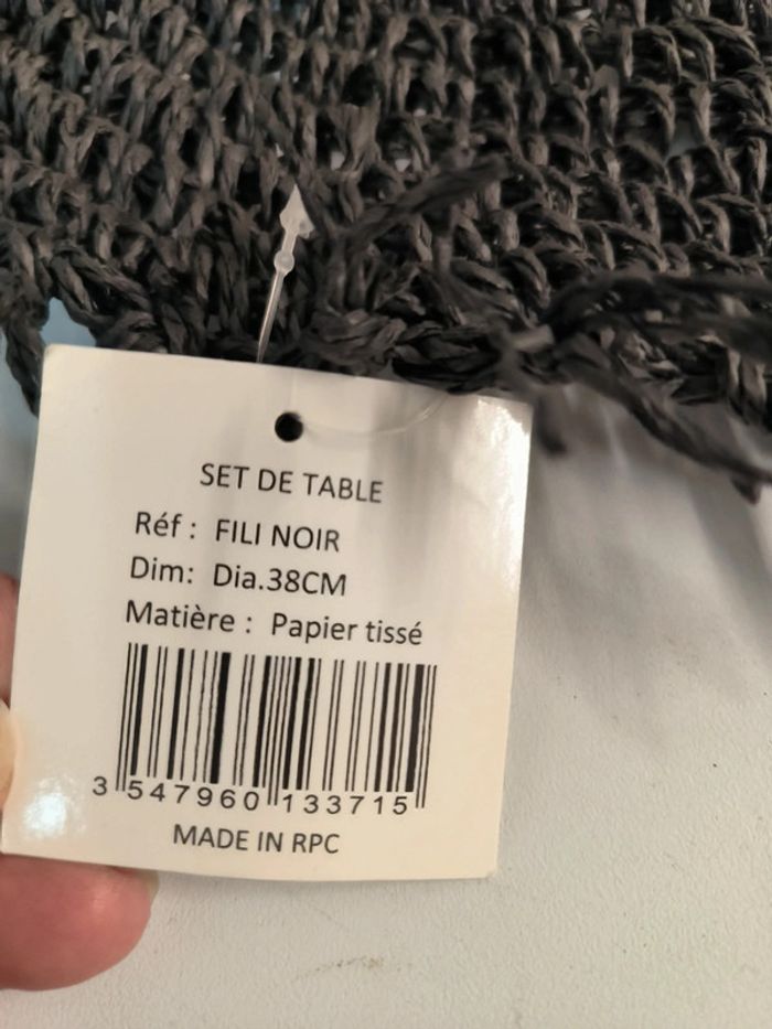 Lot 3 dessous de table - photo numéro 3