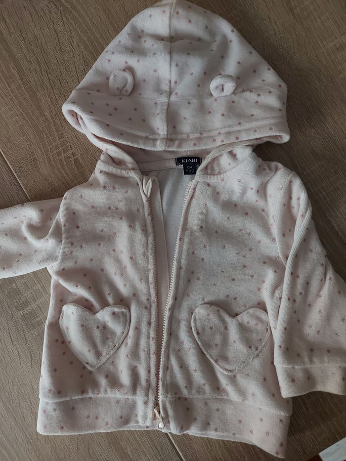 Gilet velours 12 mois