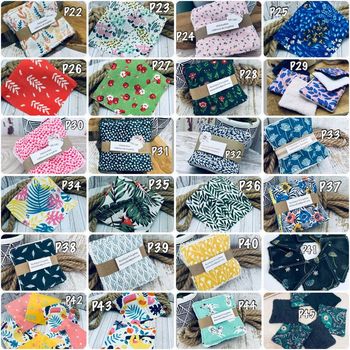 Lot de 24 lingettes lavables au choix en éponge bambou ou coton