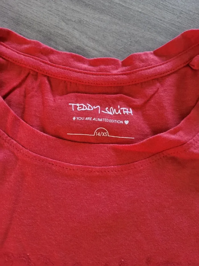 Tee-shirt manches courtes Teddy Smith 14 ans XS - photo numéro 4