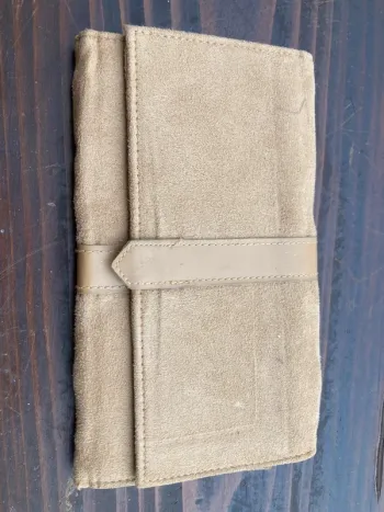Grand porte feuille vert