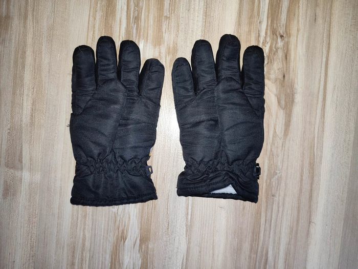 Gants de neige / ski 4 - 6 ans noir et gris - photo numéro 3