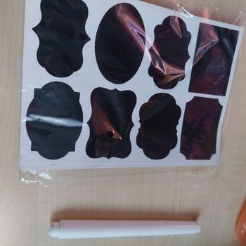 Etiquette pour pot yaourt,confiture...