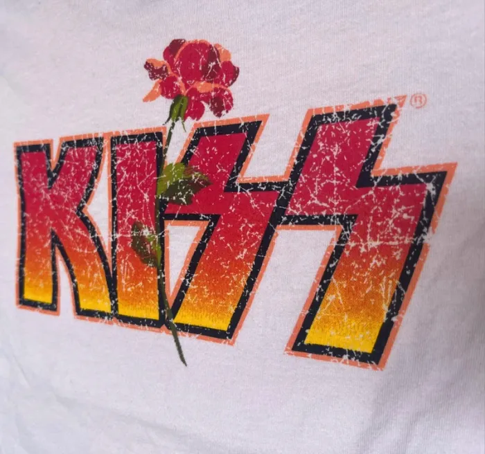 🌹 T-shirt KISS Officiel - Vintage & Rock'n'Love🌹 - photo numéro 3