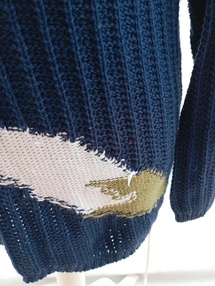 Pull bleu marine Carnet de Vol taille 38 - photo numéro 3