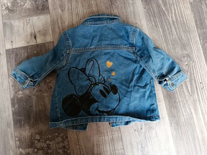Veste en jean disney - photo numéro 2