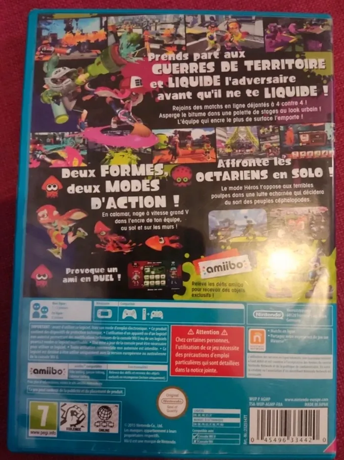 Jeu splatoon wii u - photo numéro 3